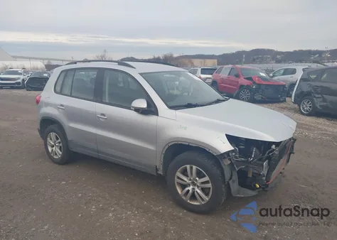 2017 Volkswagen Tiguan 2.0T/2.0T S из США, поврежденный, VIN WVGBV7AX8HK008180